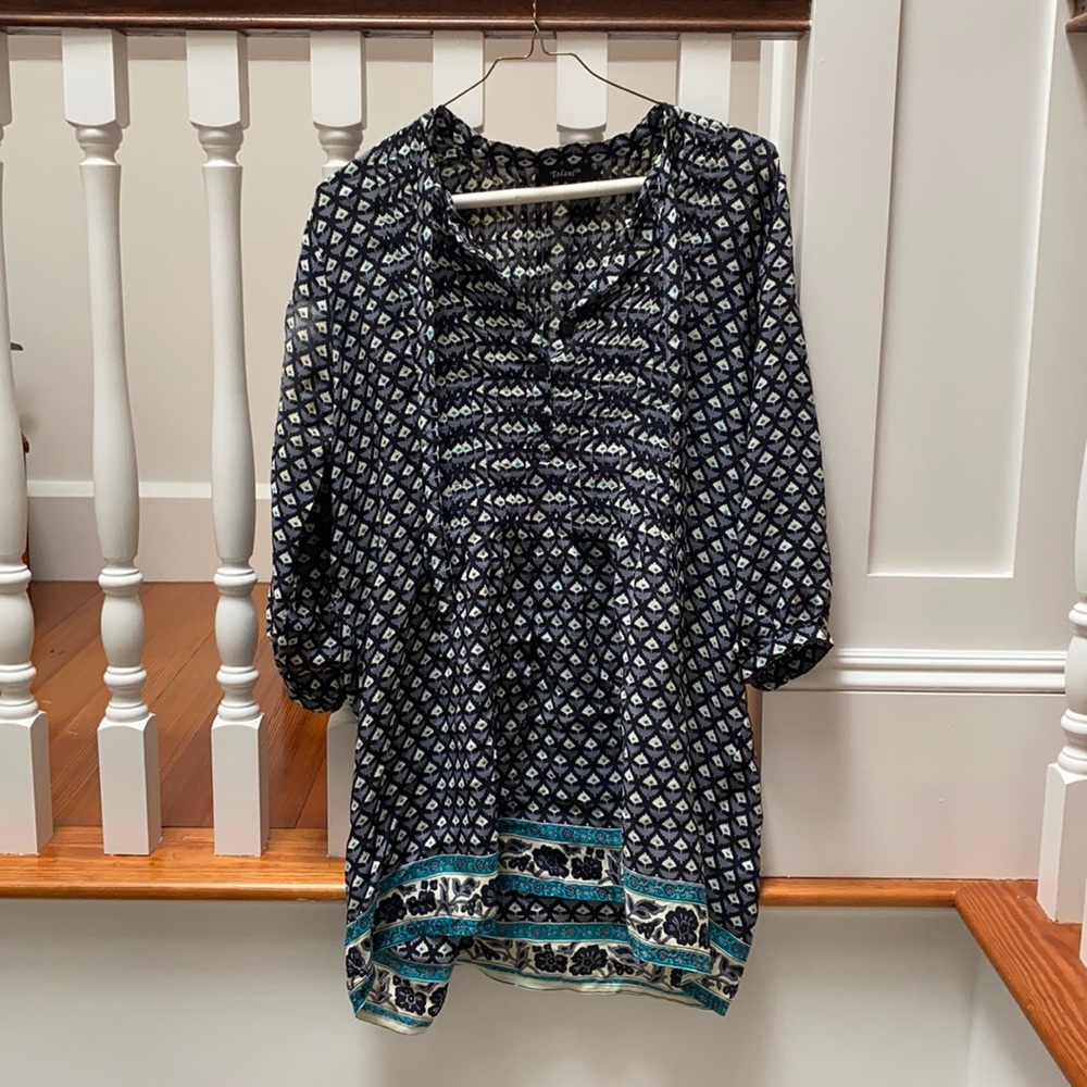 Gorgeous airy tunic!